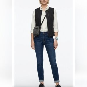 Baldwin  Karlie Deep Indigo  Selvedge Skinny Women's Crop Jeans